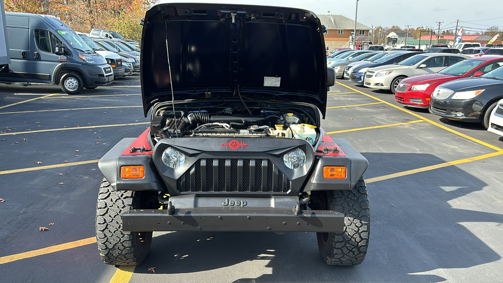 2004 Jeep Wrangler X 9