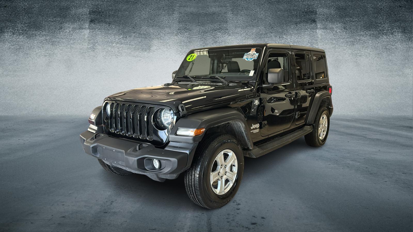 Car Connection Superstore - Used JEEP WRANGLER 2021 CAR CONNECTION INC. UNLIMITED SPORT S