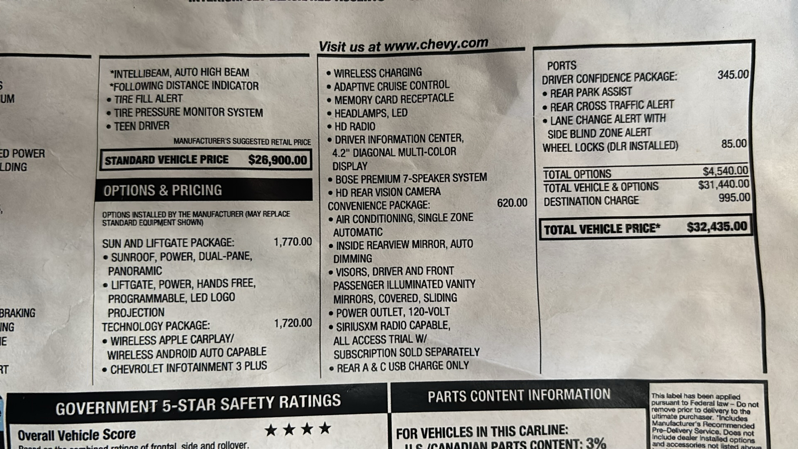 Car Connection Superstore - Used vehicle - SUV CHEVROLET TRAILBLAZER 2021