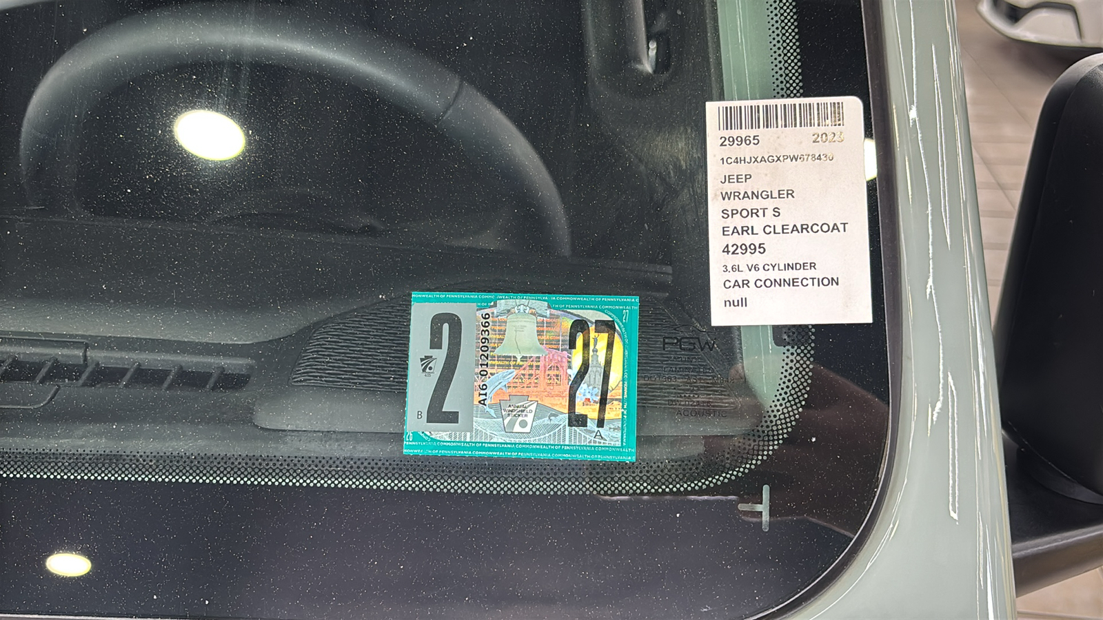 Car Connection Superstore - Used vehicle - SUV JEEP WRANGLER 2023