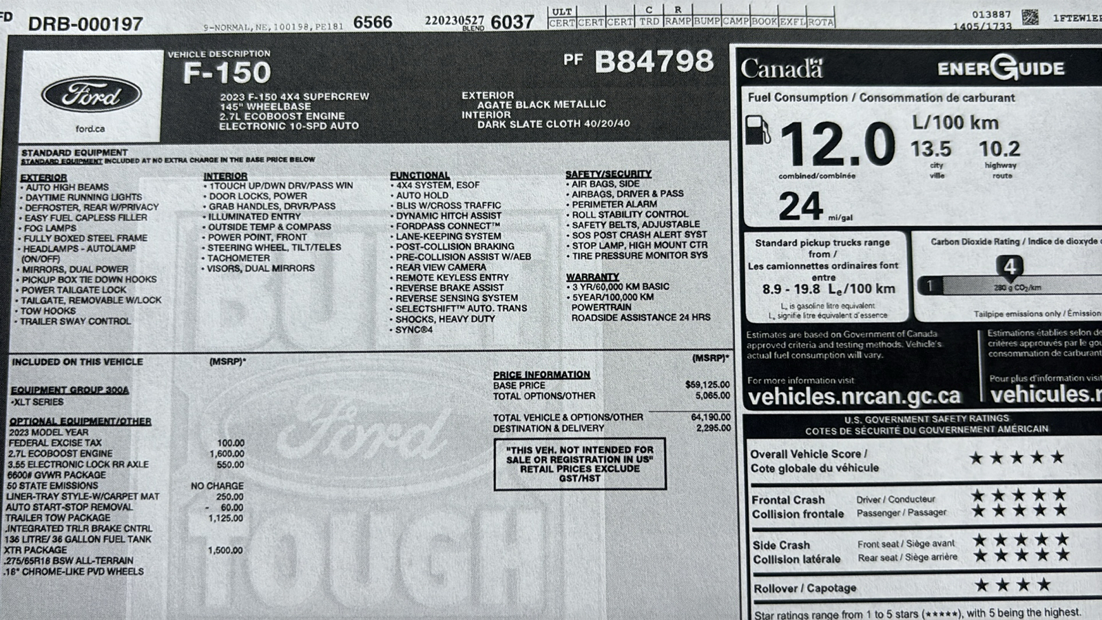 Car Connection Superstore - Used vehicle - TRUCK FORD F-150 CREW 2023