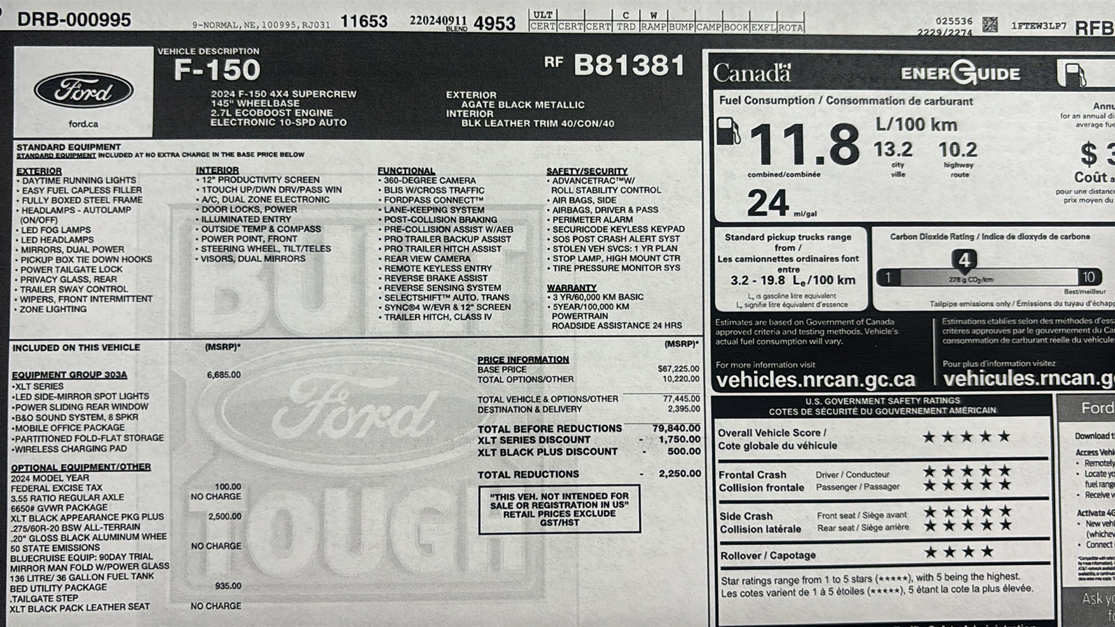 Car Connection Superstore - Used vehicle - TRUCK FORD F-150 EX-CAB 2018