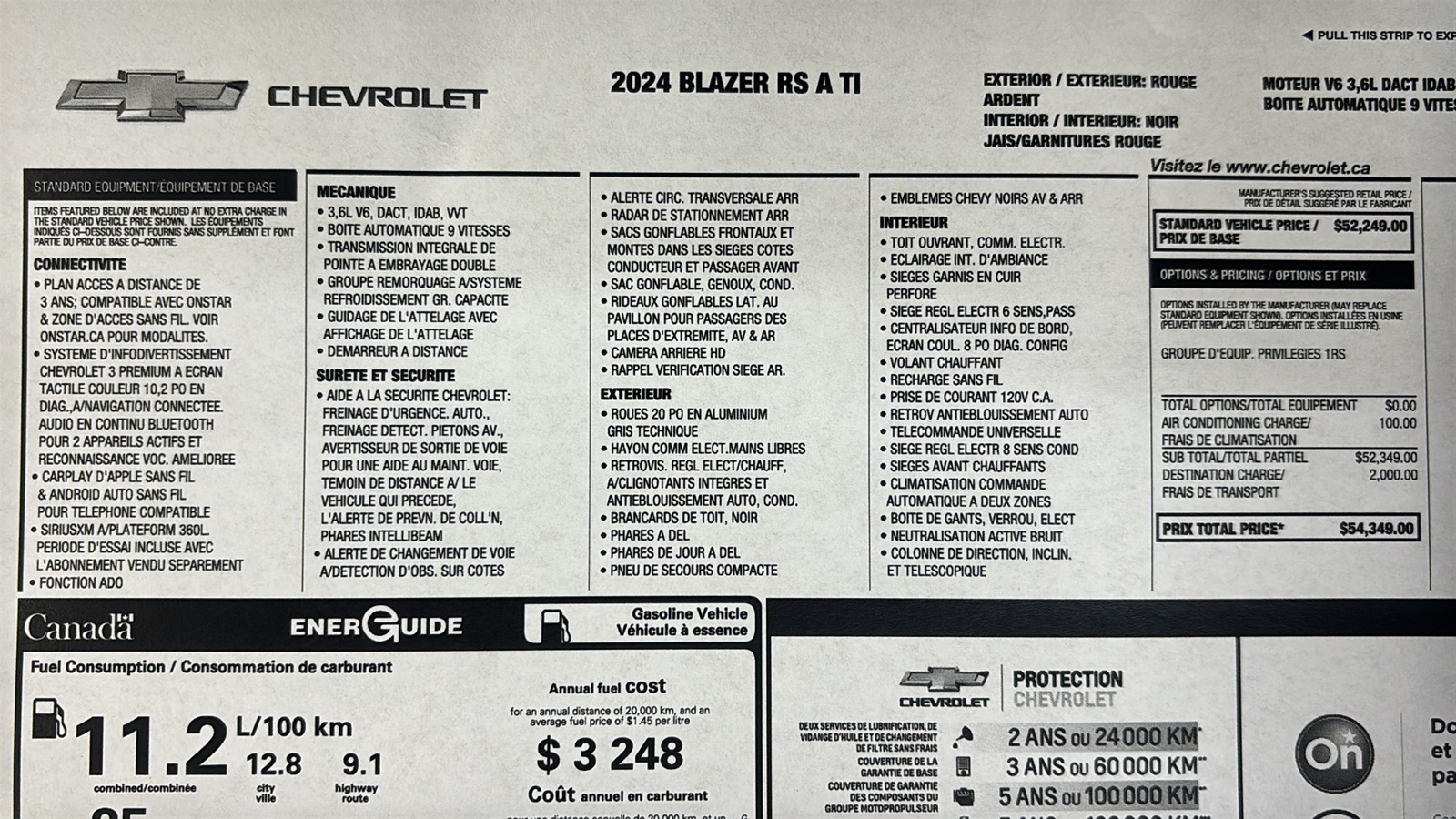 Car Connection Superstore - Used vehicle - SUV CHEVROLET BLAZER 2024