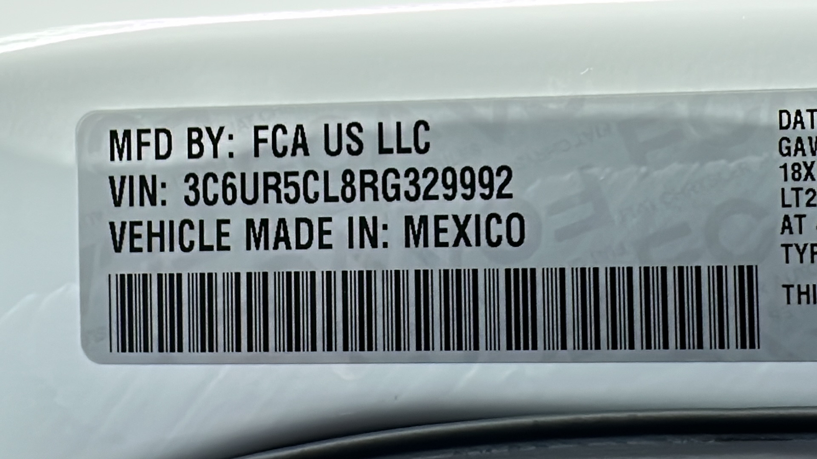 2024 Ram 2500 TRADESMAN CREW CAB 4X4 64 BOX 39