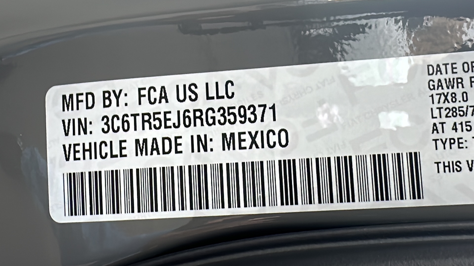 2024 Ram 2500 POWER WAGON CREW CAB 4X4 64 BOX 59