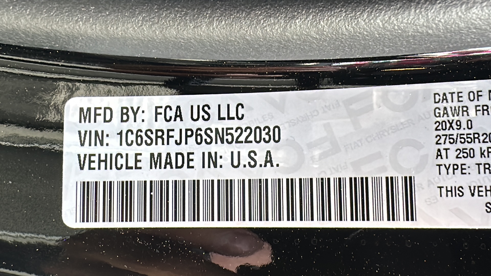 2025 Ram 1500 LARAMIE CREW CAB 4X4 57 BOX 41