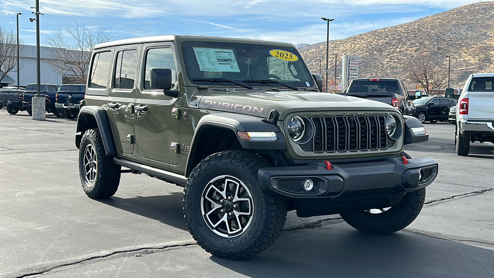 2025 Jeep Wrangler 4-DOOR RUBICON 1