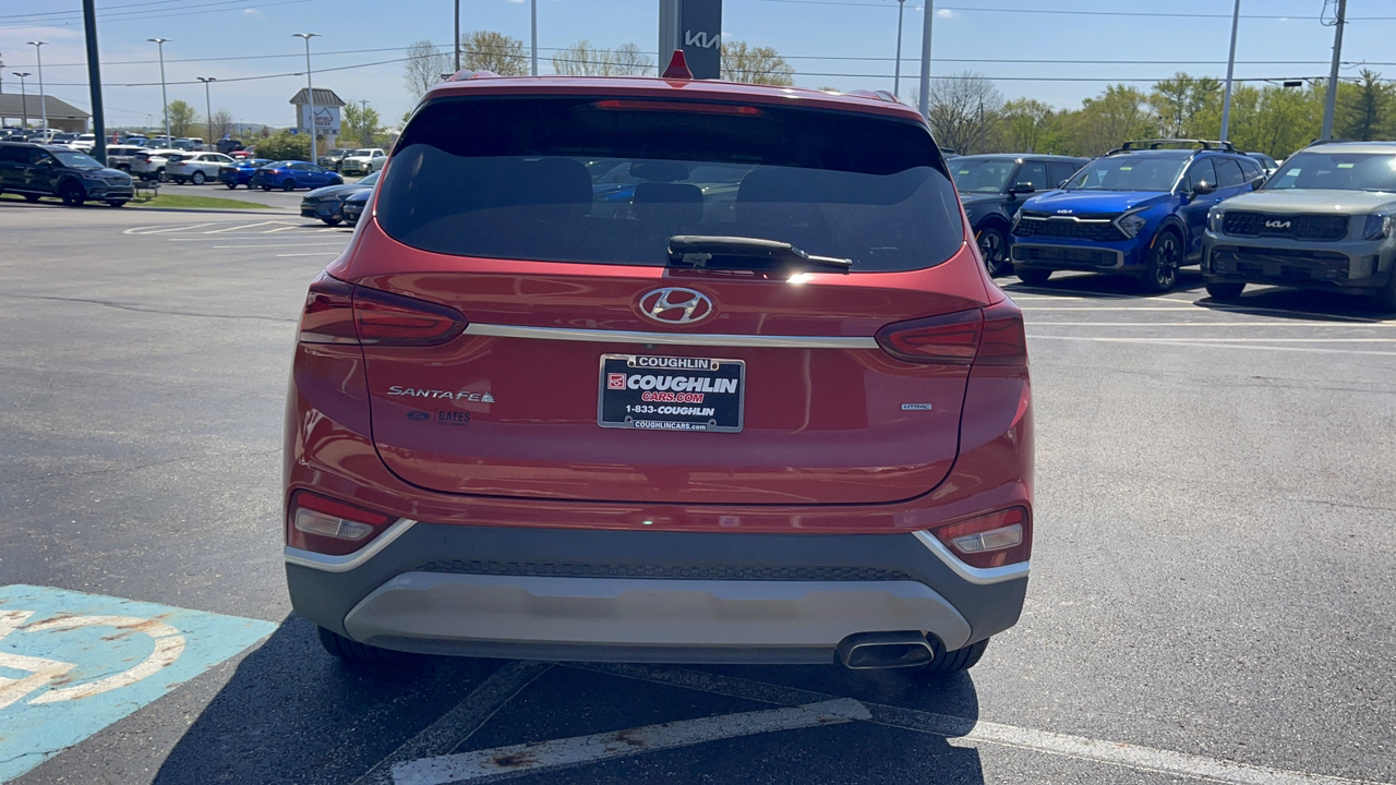 2019 Hyundai Santa Fe SEL 2.4 5