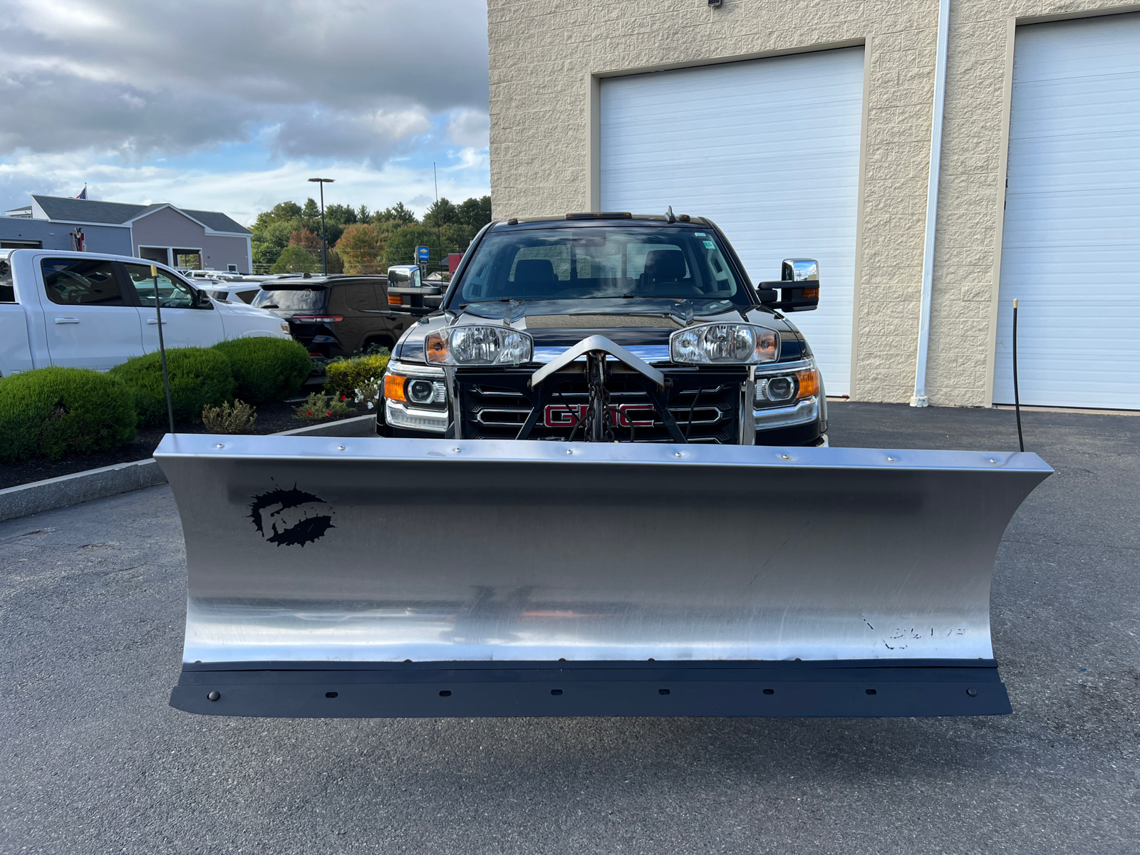 2018 GMC Sierra 2500HD SLT with Fisher Plow 3