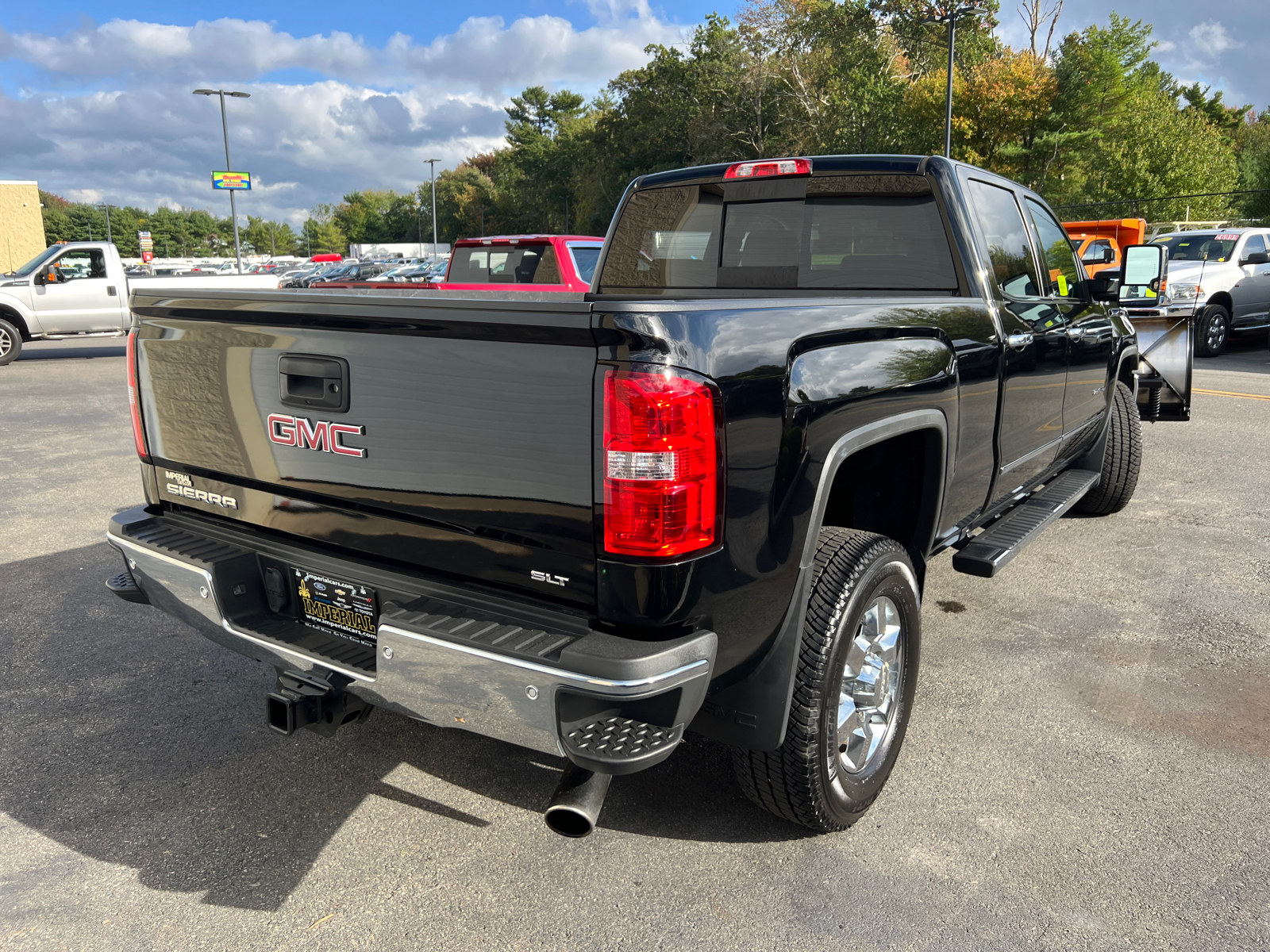 2018 GMC Sierra 2500HD SLT with Fisher Plow 11