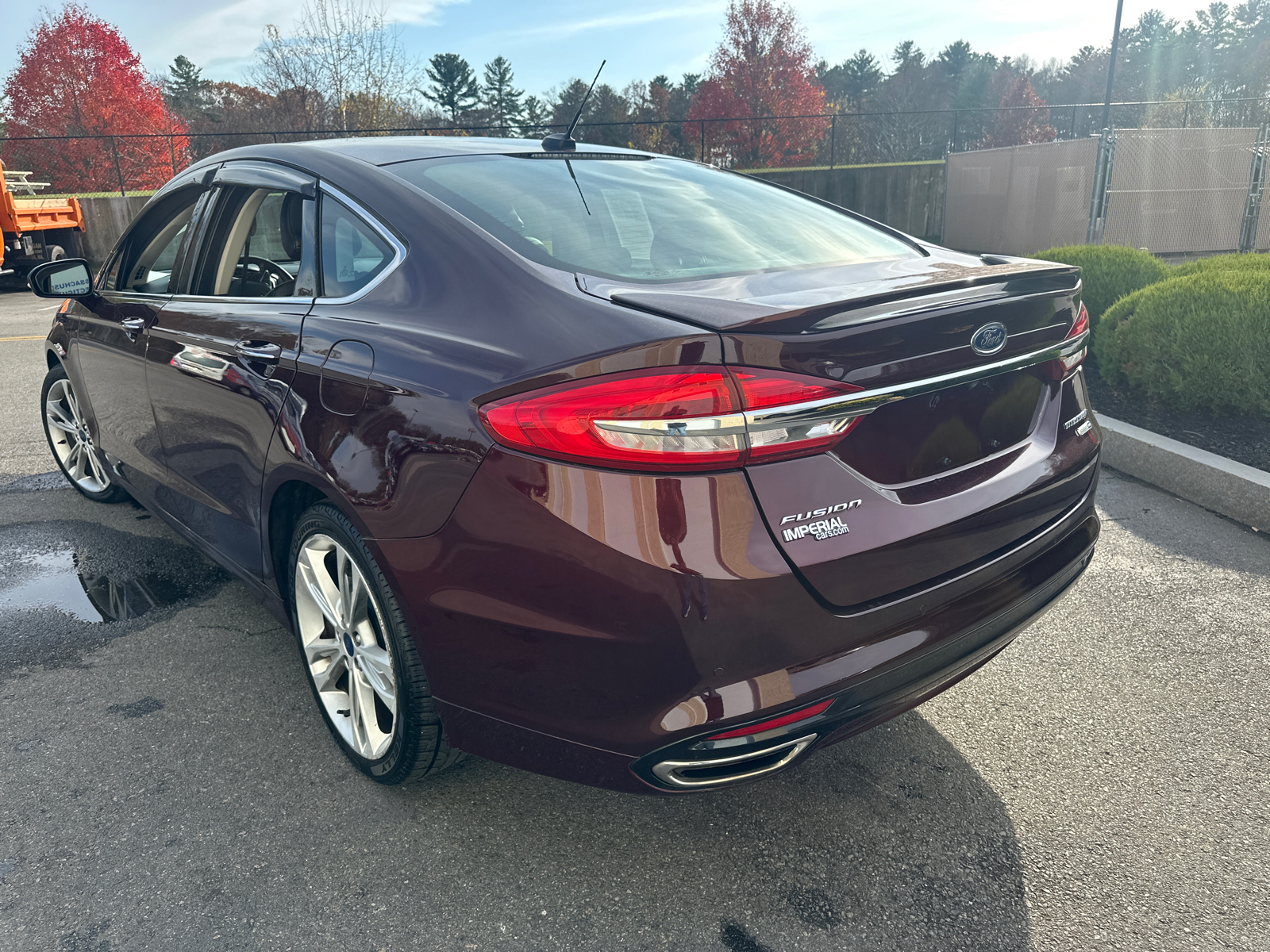 2017 Ford Fusion Titanium 8