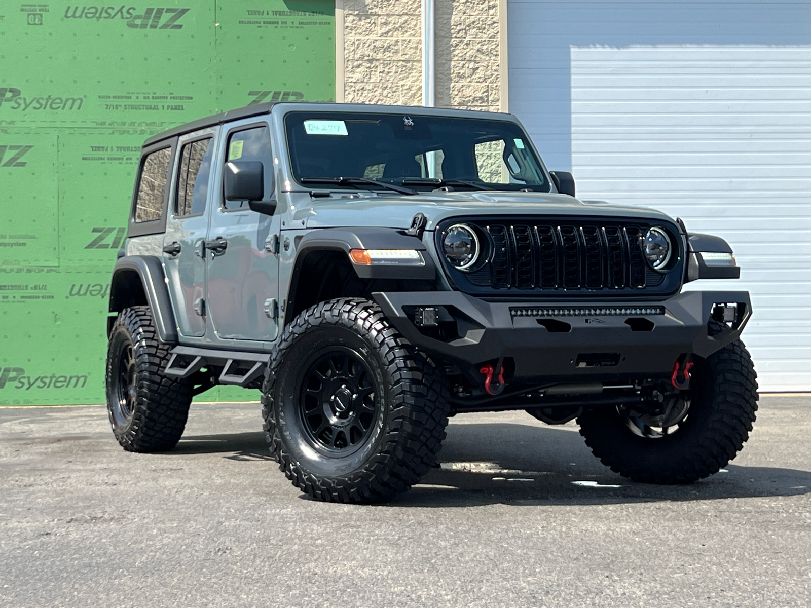 2024 Jeep Wrangler Willys Wheeler with Black Widow Upfit 1