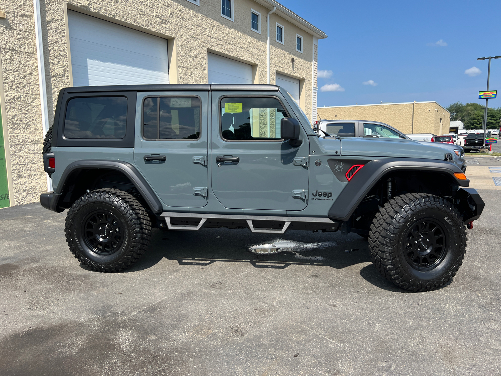 2024 Jeep Wrangler Willys Wheeler with Black Widow Upfit 11