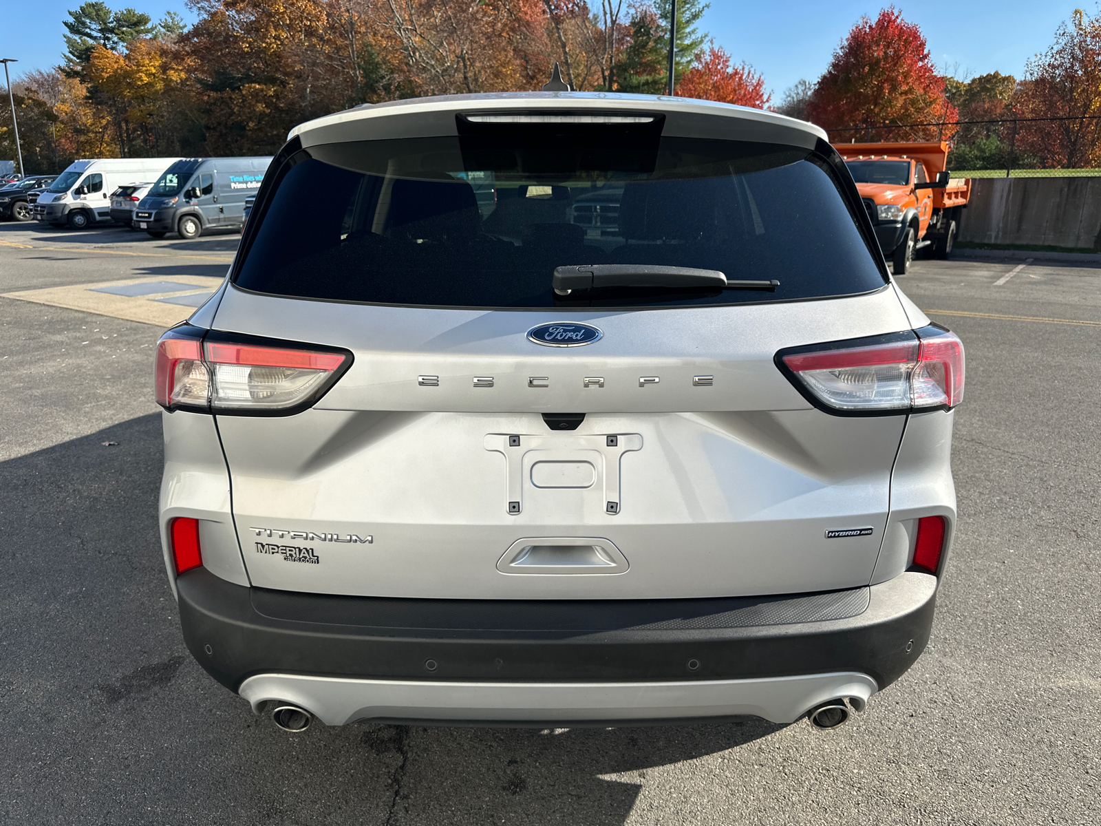 2020 Ford Escape Titanium Hybrid 8