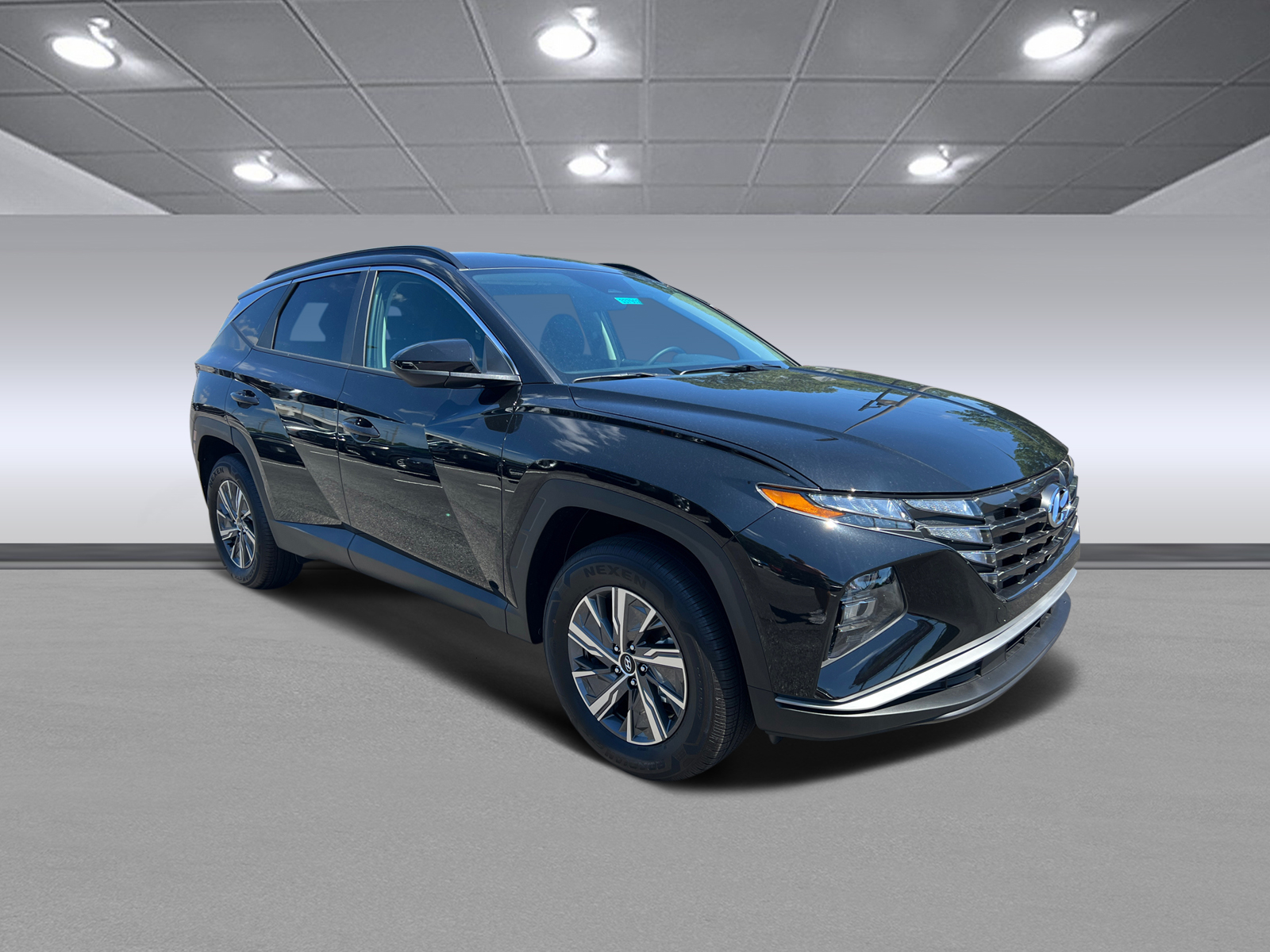 2024 Hyundai Tucson Hybrid Blue 1