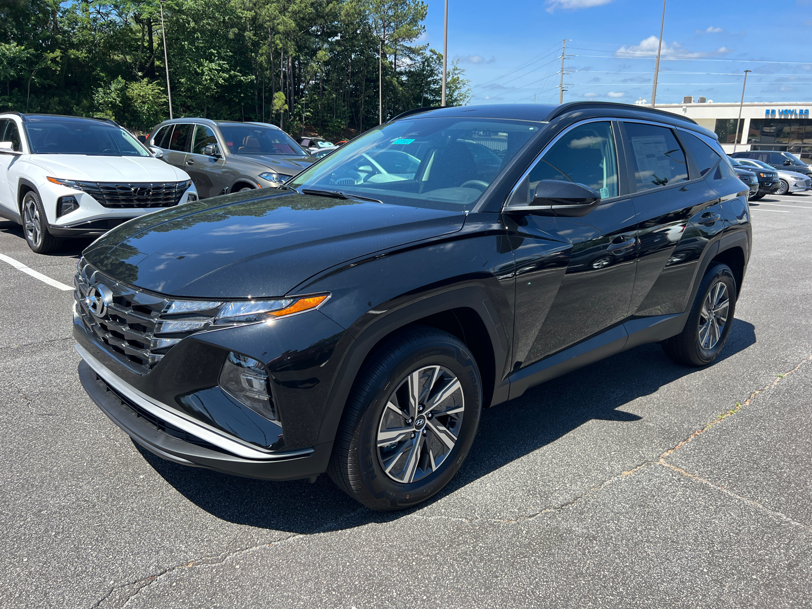 2024 Hyundai Tucson Hybrid Blue 4