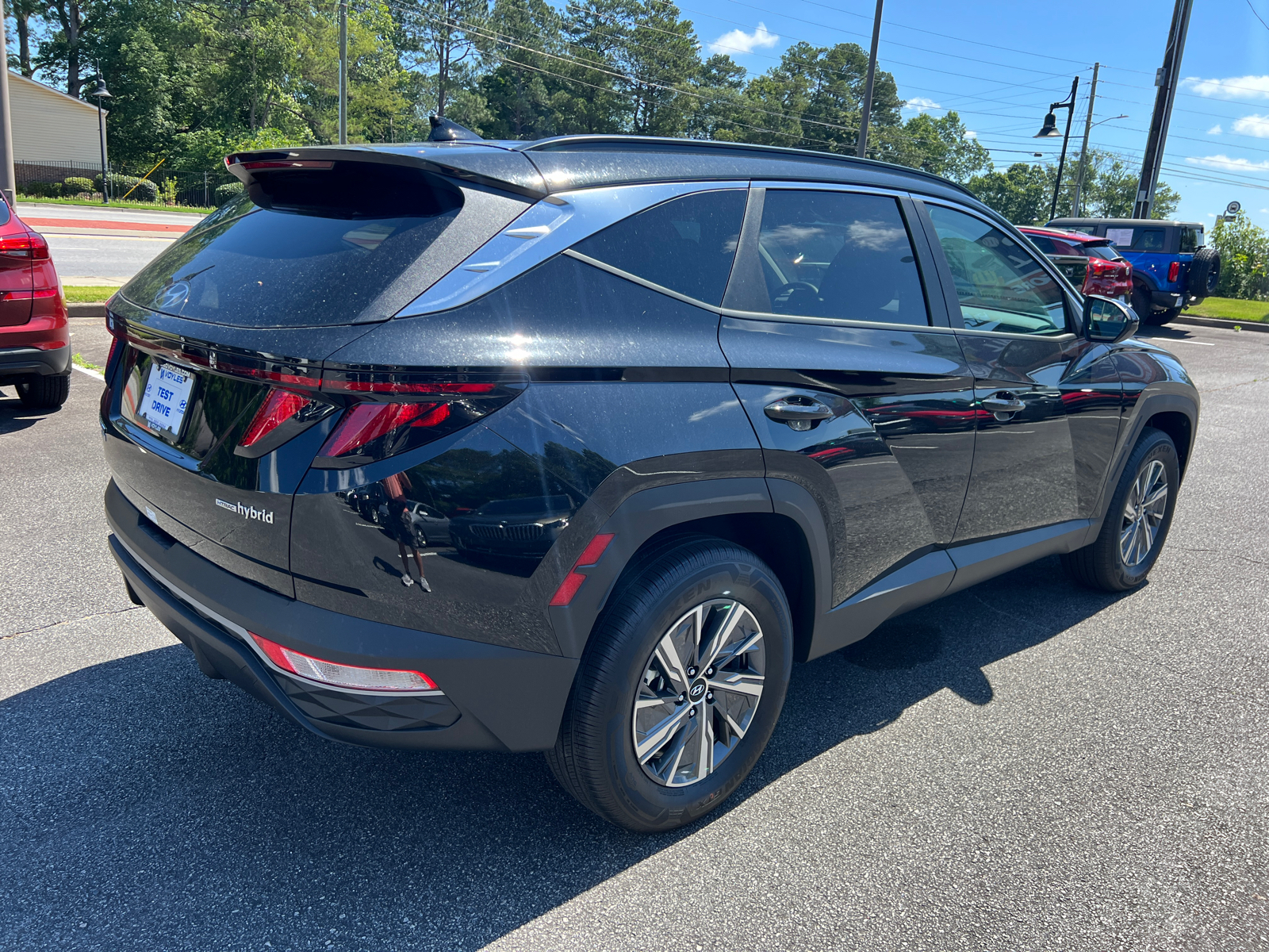 2024 Hyundai Tucson Hybrid Blue 8