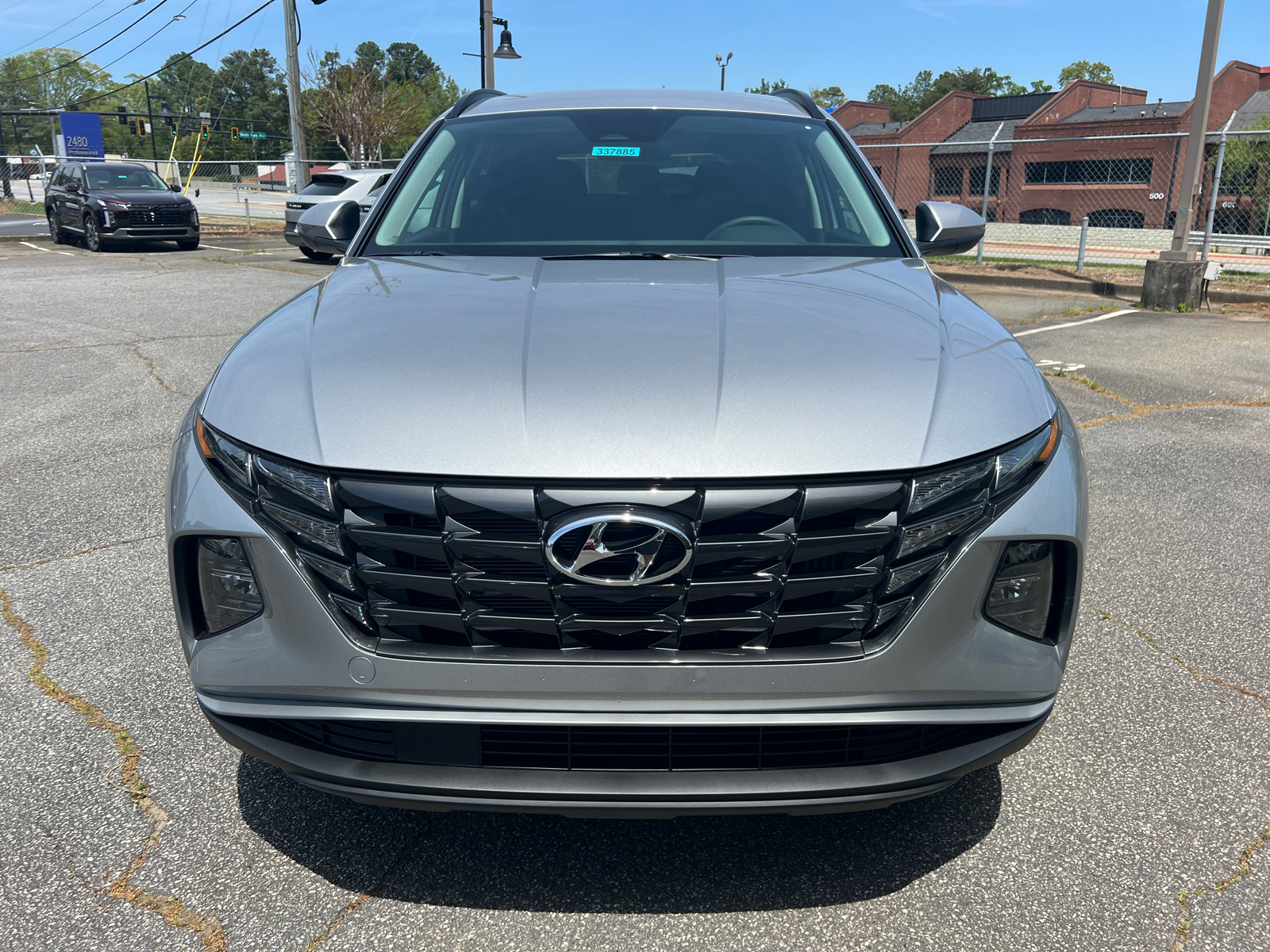 2024 Hyundai Tucson Hybrid Blue 3