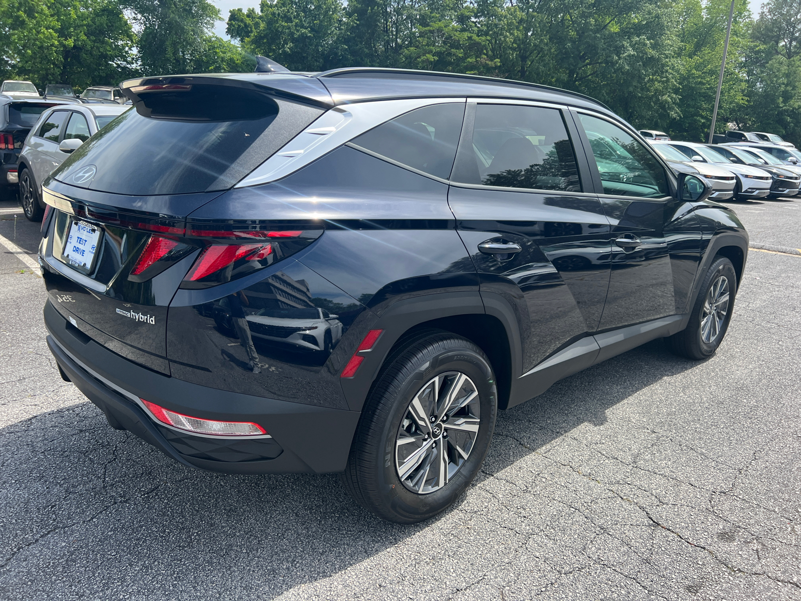 2024 Hyundai Tucson Hybrid Blue 8