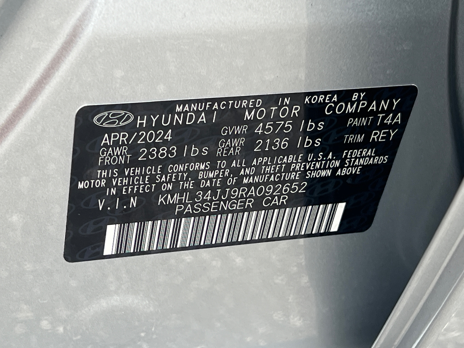 2024 Hyundai Sonata Hybrid SEL 26