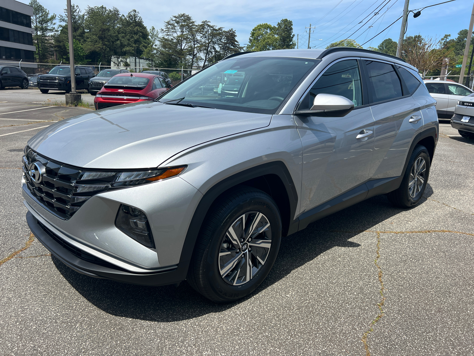 2024 Hyundai Tucson Hybrid Blue 4