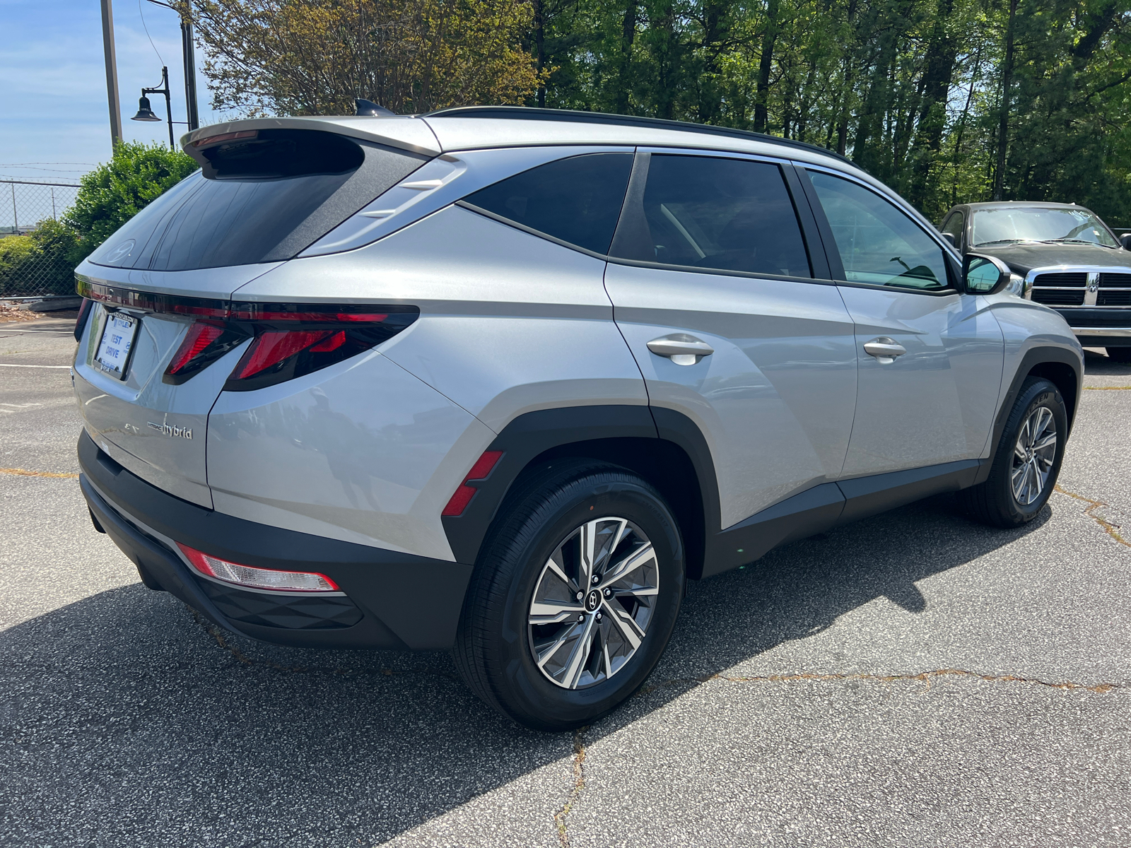 2024 Hyundai Tucson Hybrid Blue 8