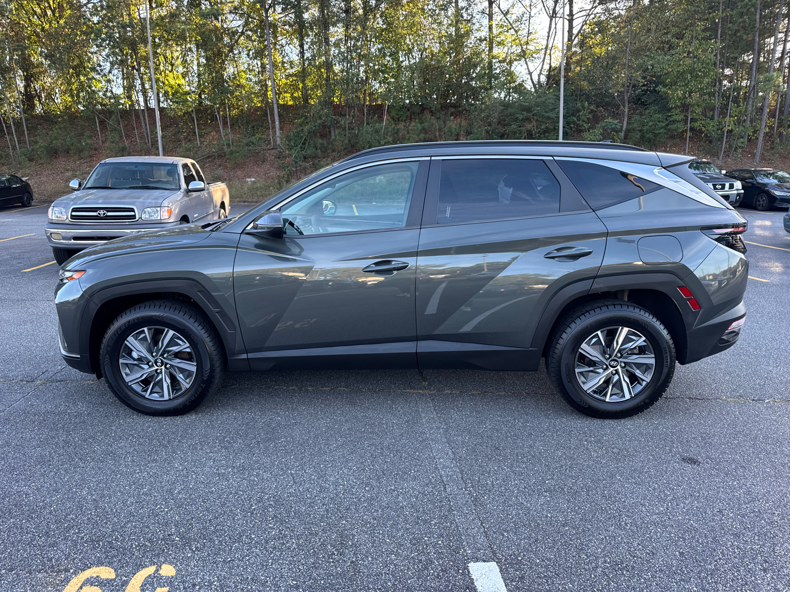 2022 Hyundai Tucson Hybrid Blue 5