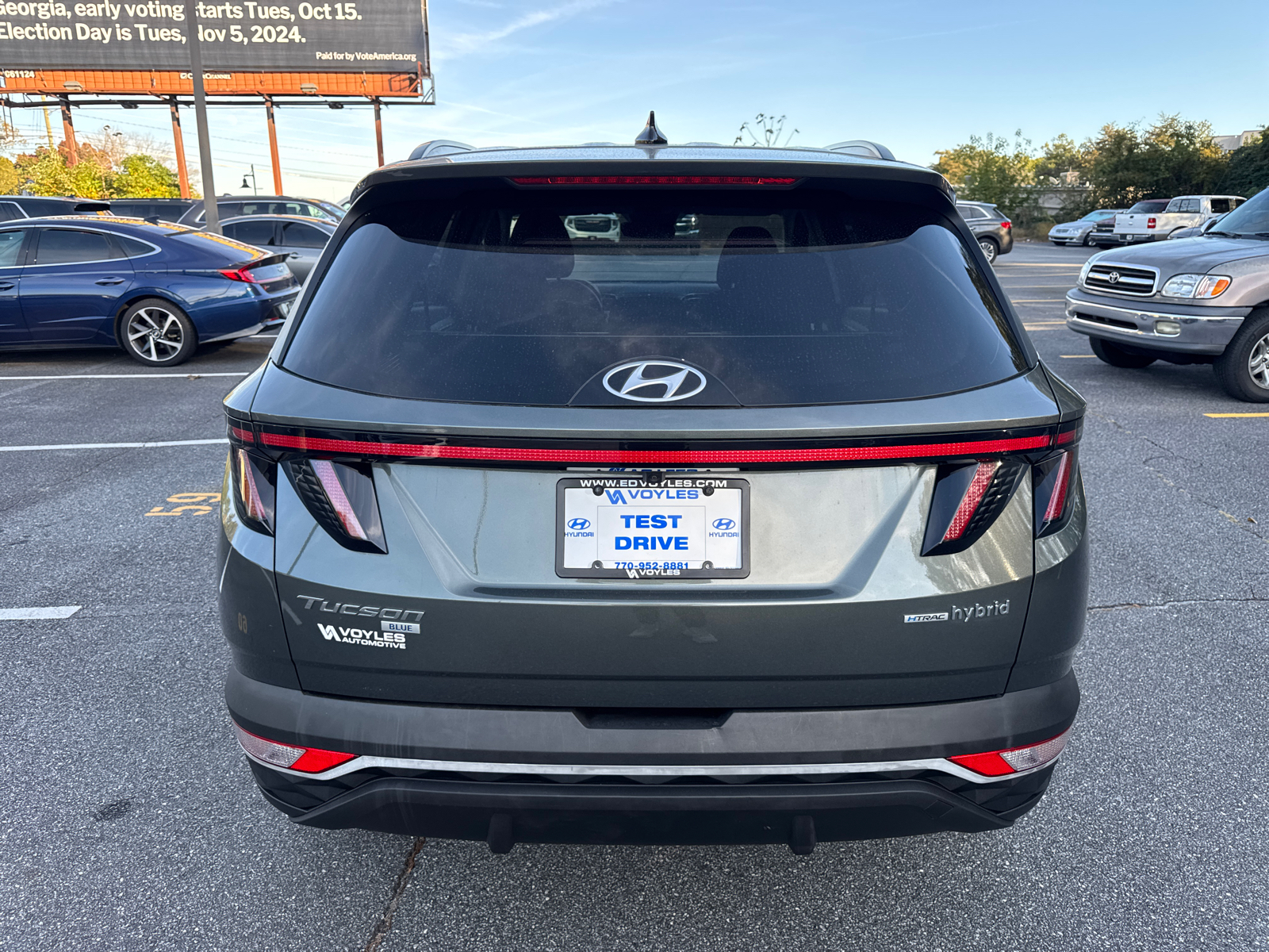 2022 Hyundai Tucson Hybrid Blue 7