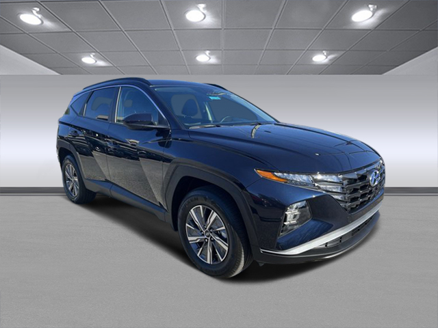 2024 Hyundai Tucson Hybrid Blue 1