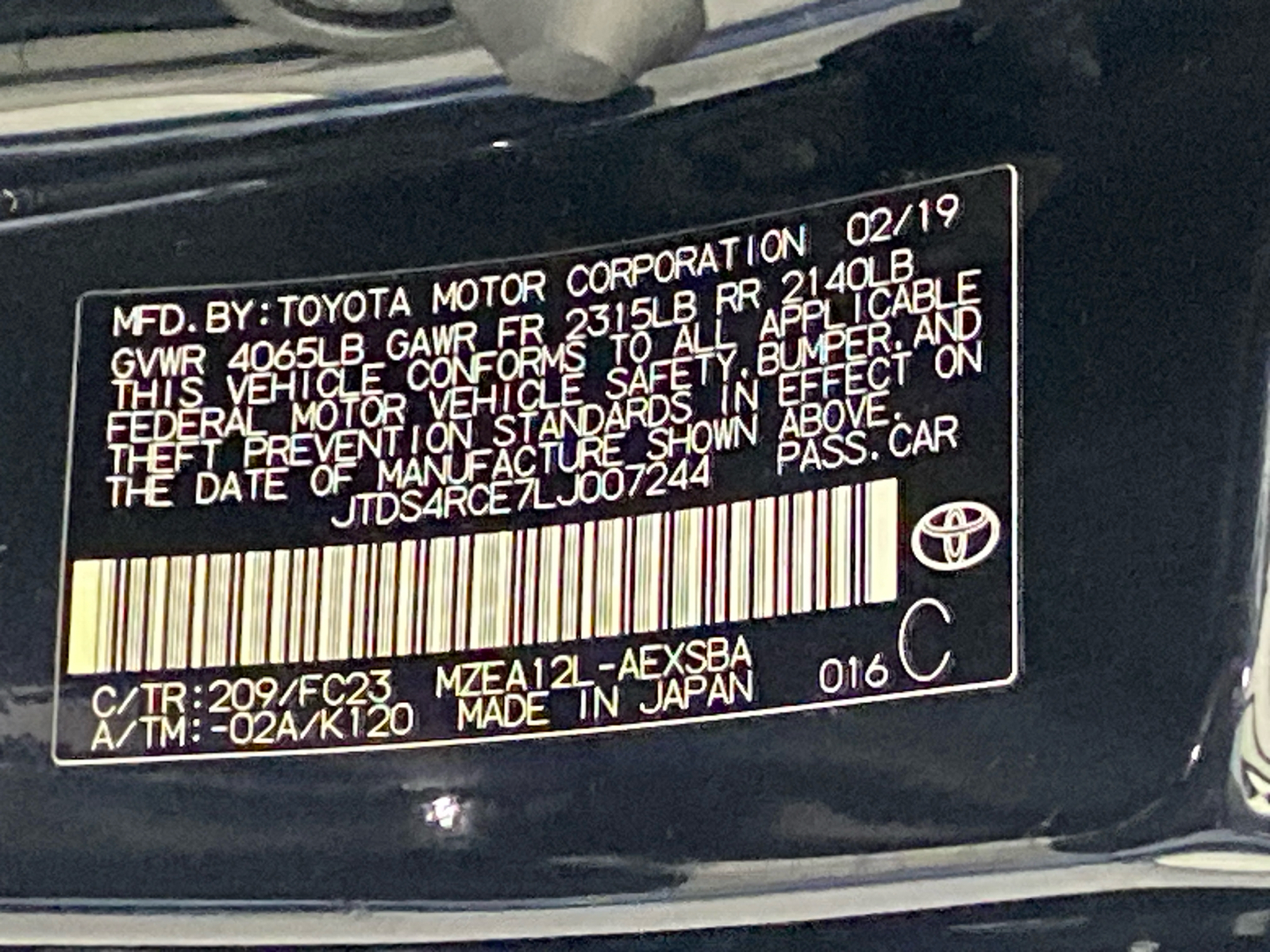 2020 Toyota Corolla SE Nightshade 32