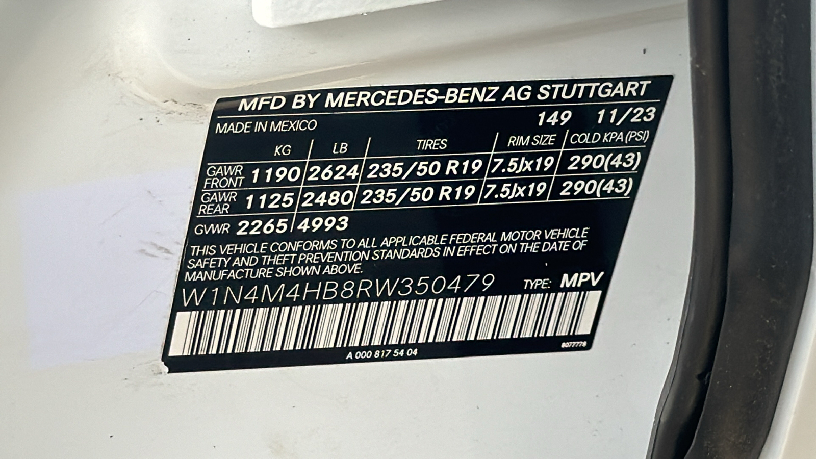 2024 Mercedes-Benz GLB GLB 250 25