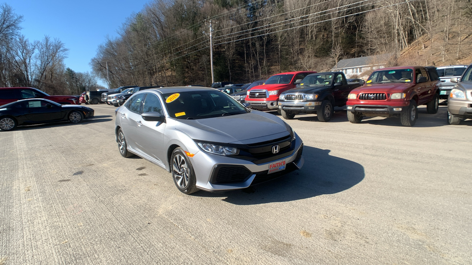 2018 Honda Civic Hatchback LX 1