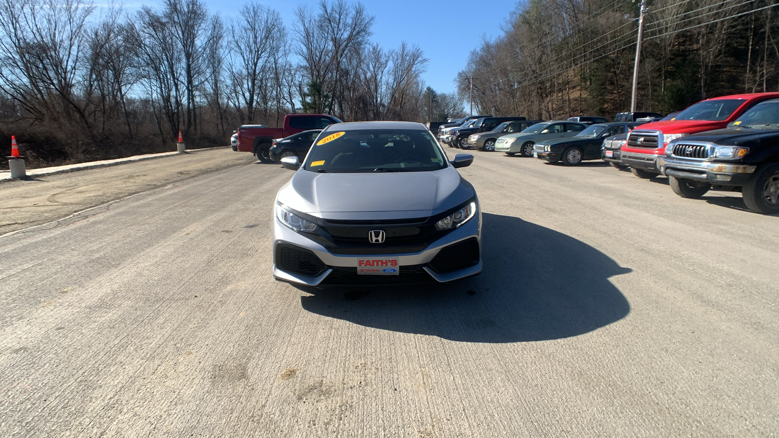 2018 Honda Civic Hatchback LX 8