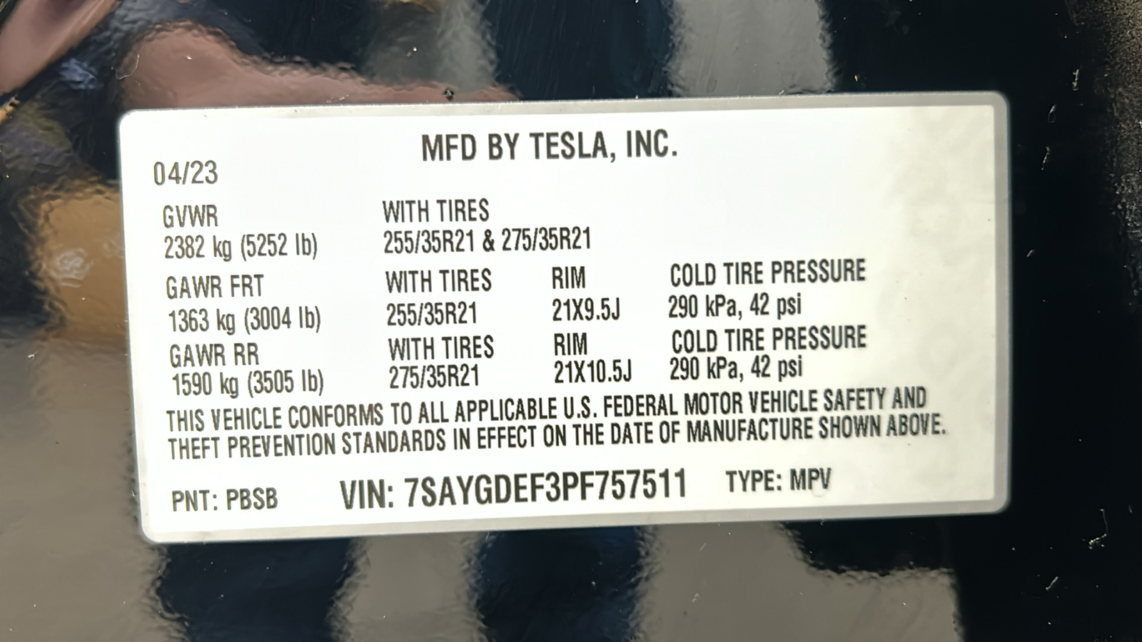 2023 Tesla Model Y Performance 34