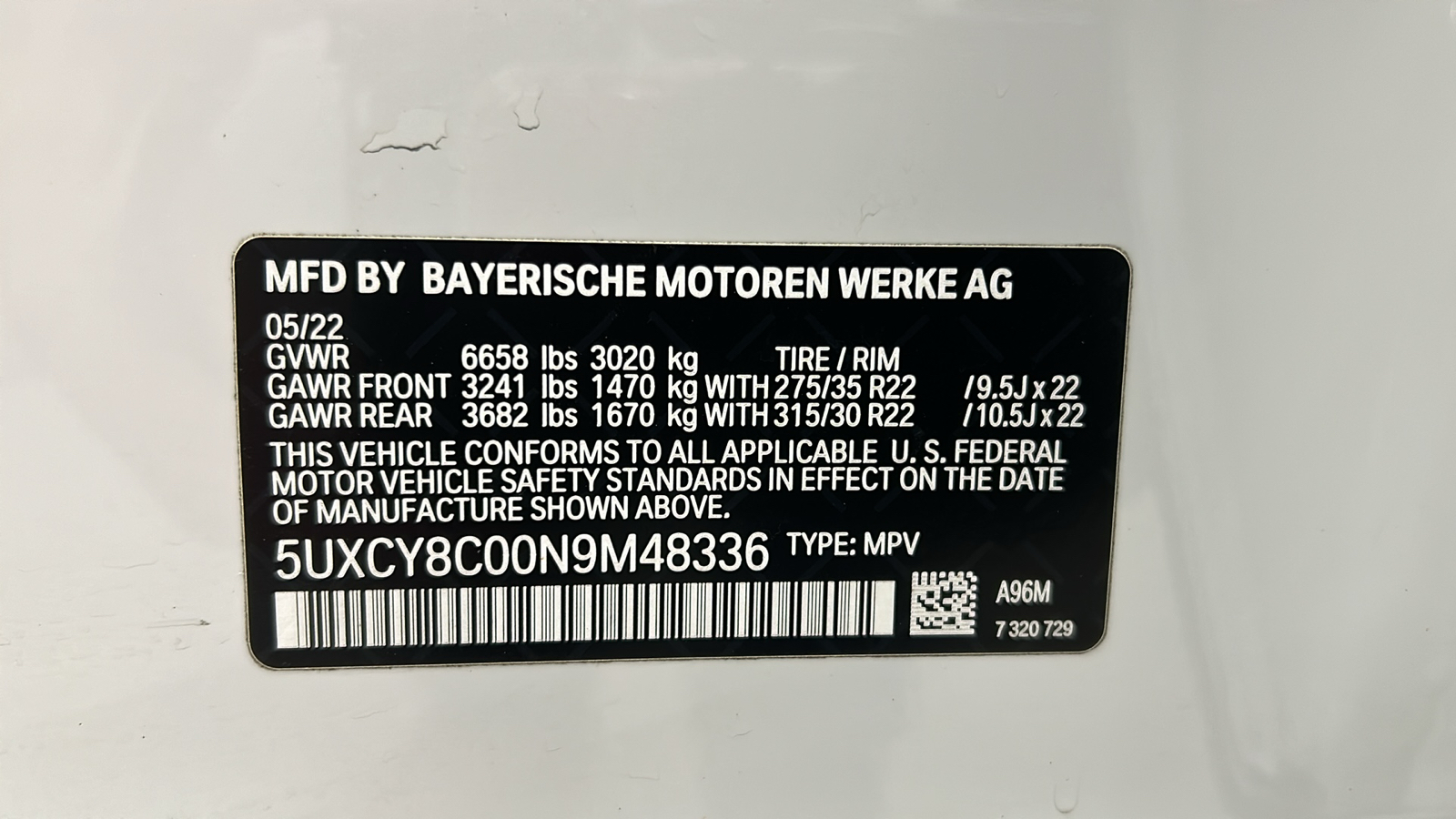 2022 BMW X6 M50i 40