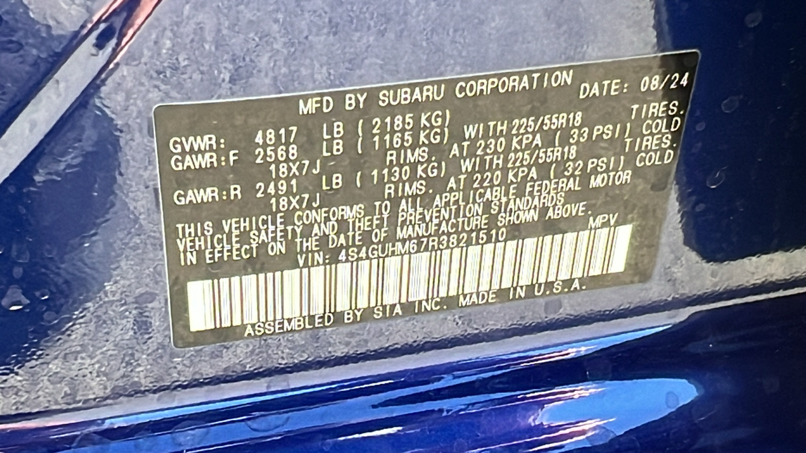 2024 Subaru Crosstrek Limited 21