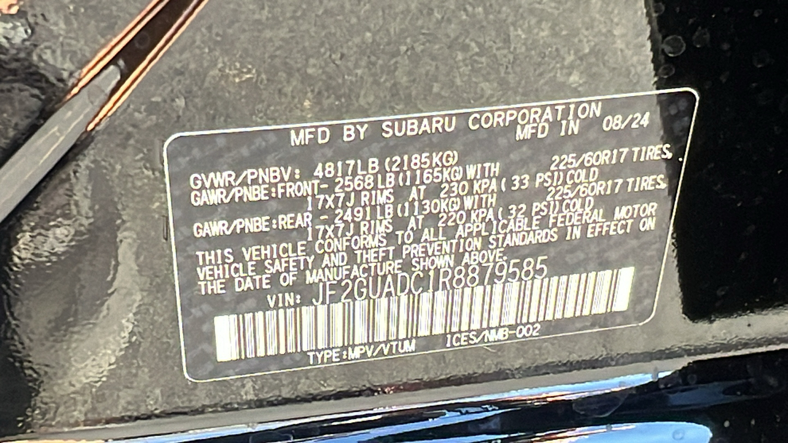 2024 Subaru Crosstrek Premium 21