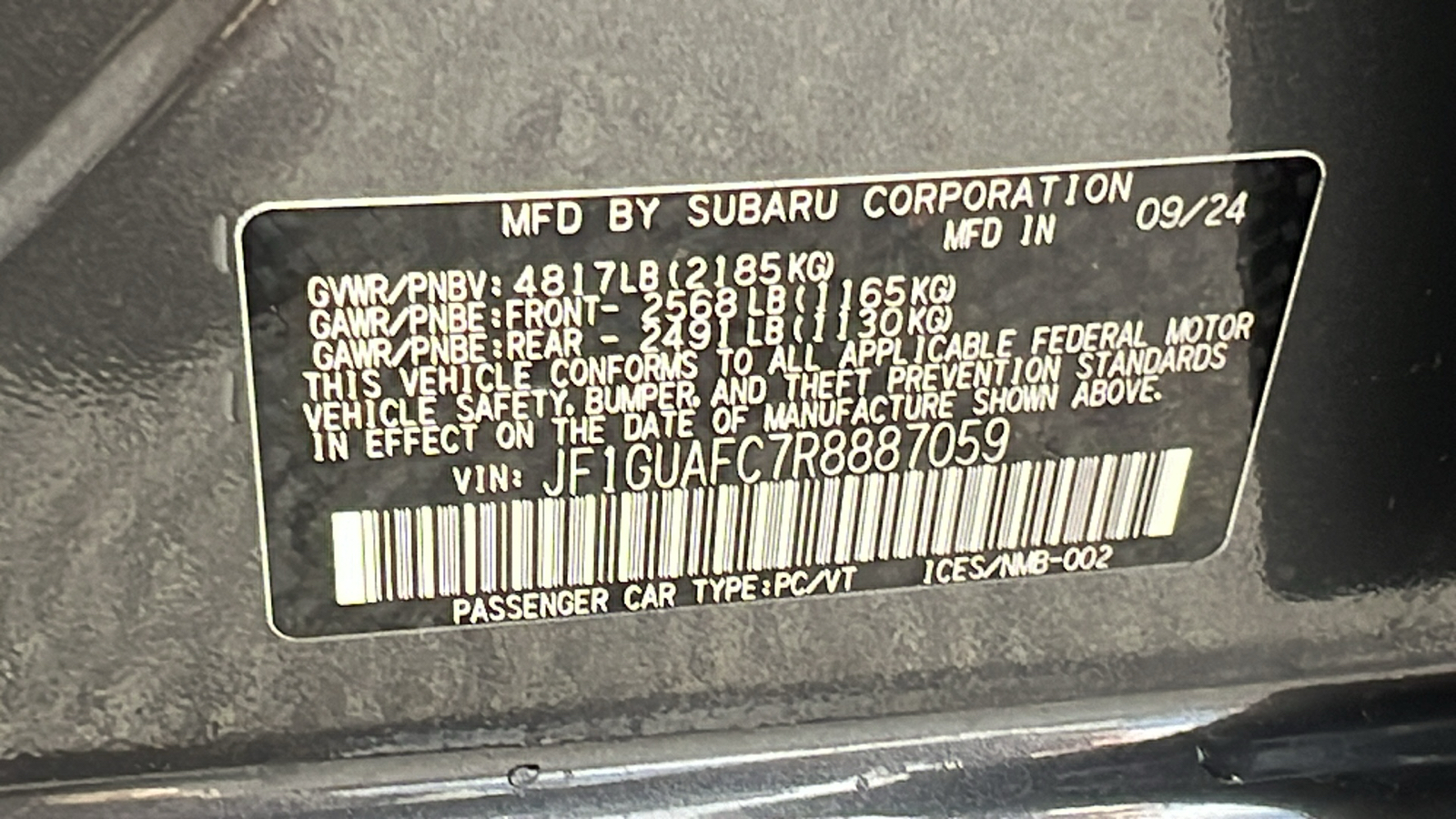 2024 Subaru Impreza Sport 21