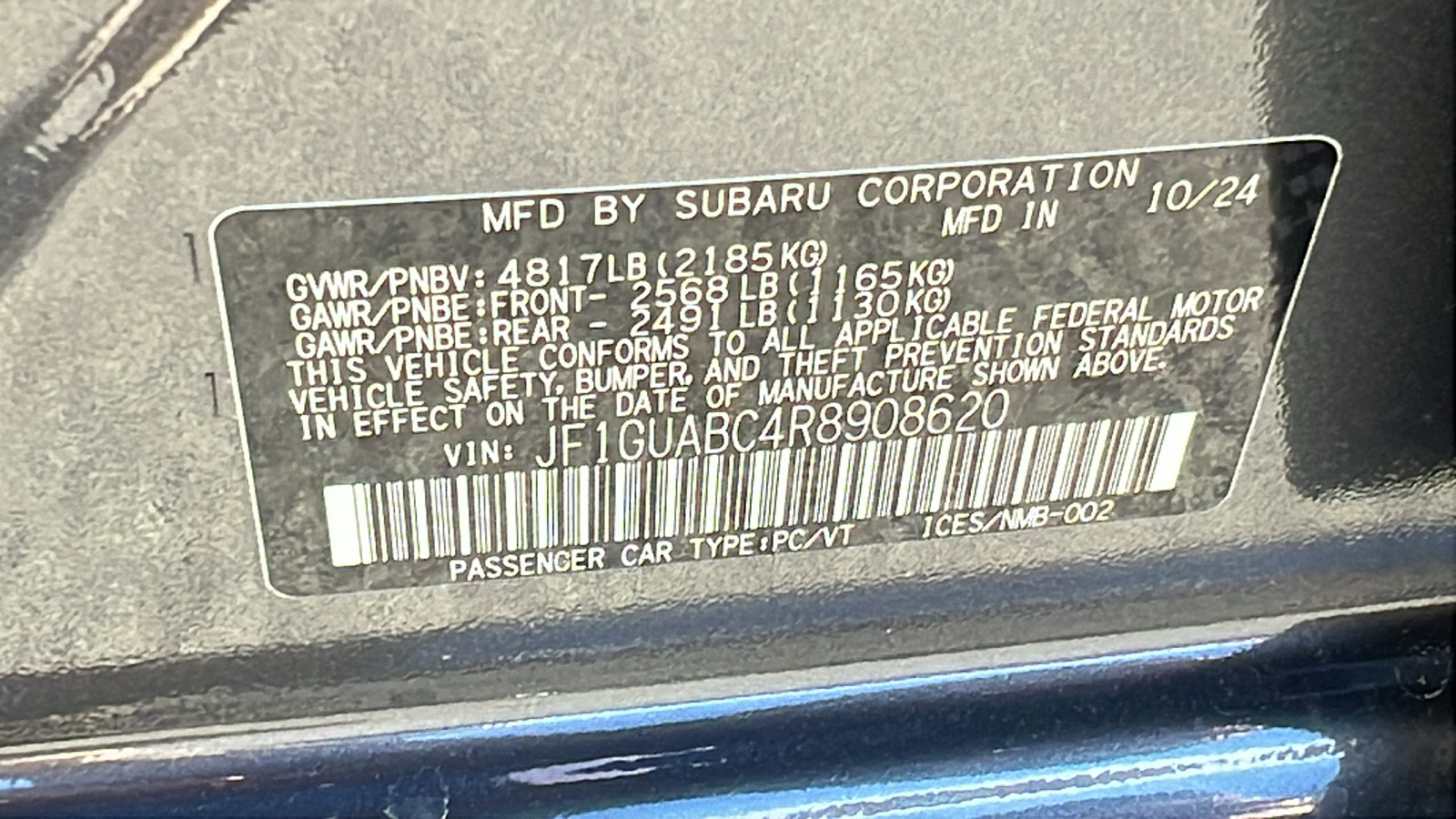 2024 Subaru Impreza  21