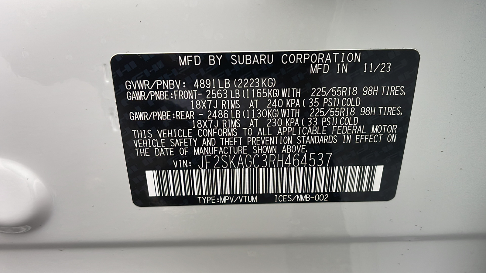 2024 Subaru Forester Sport 21