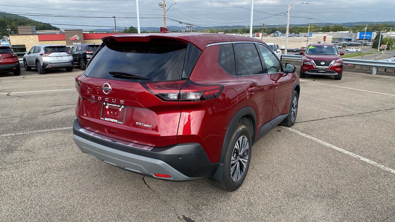 2021 Nissan Rogue SV 4