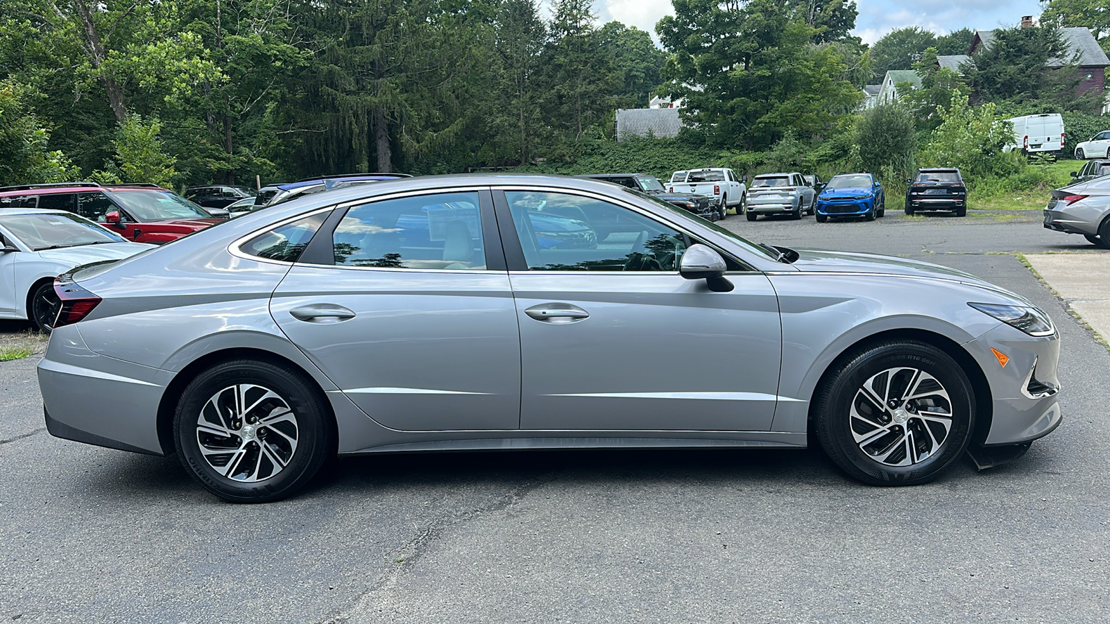 2023 Hyundai Sonata Hybrid Blue 2