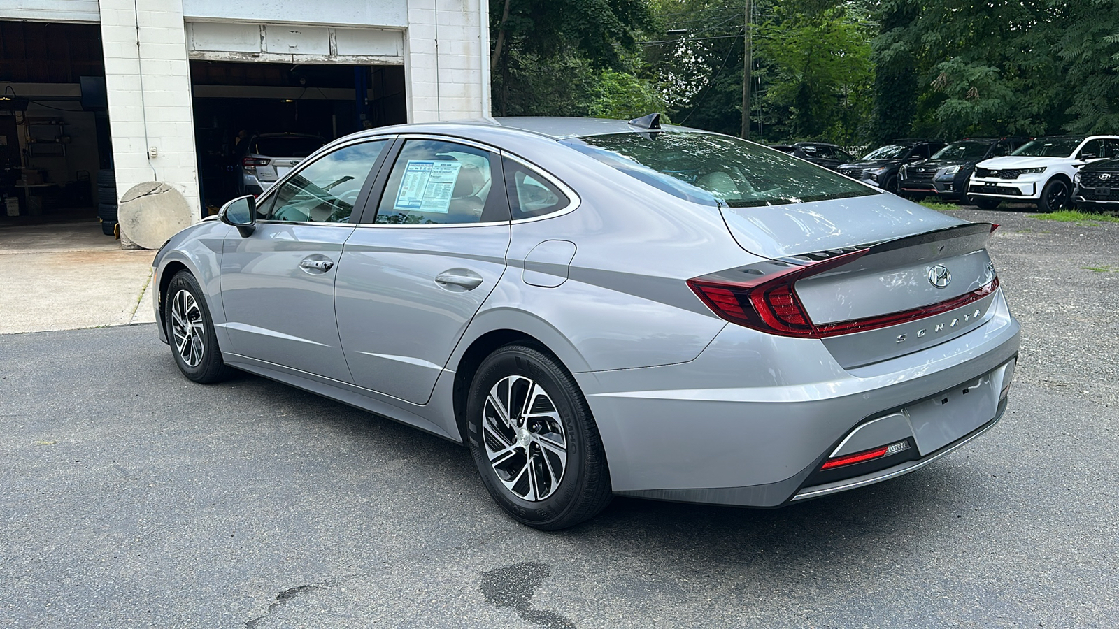 2023 Hyundai Sonata Hybrid Blue 5