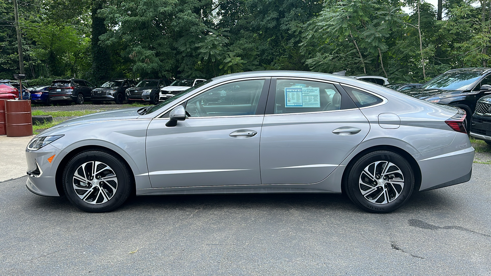 2023 Hyundai Sonata Hybrid Blue 6