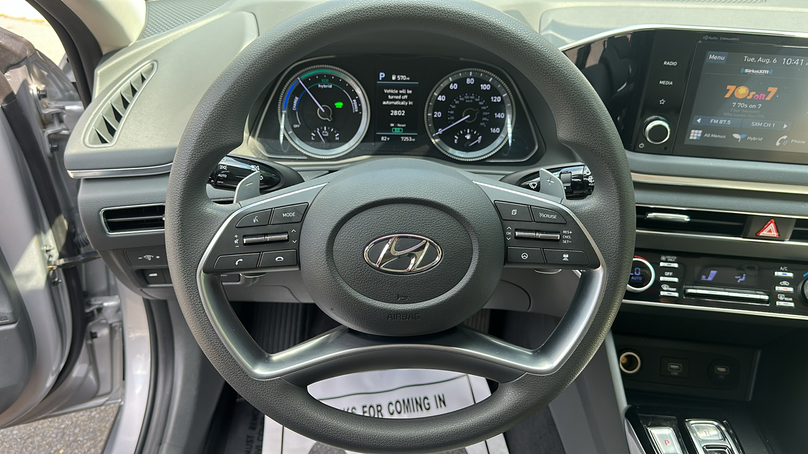 2023 Hyundai Sonata Hybrid Blue 13