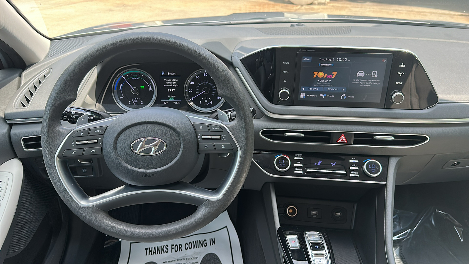 2023 Hyundai Sonata Hybrid Blue 24