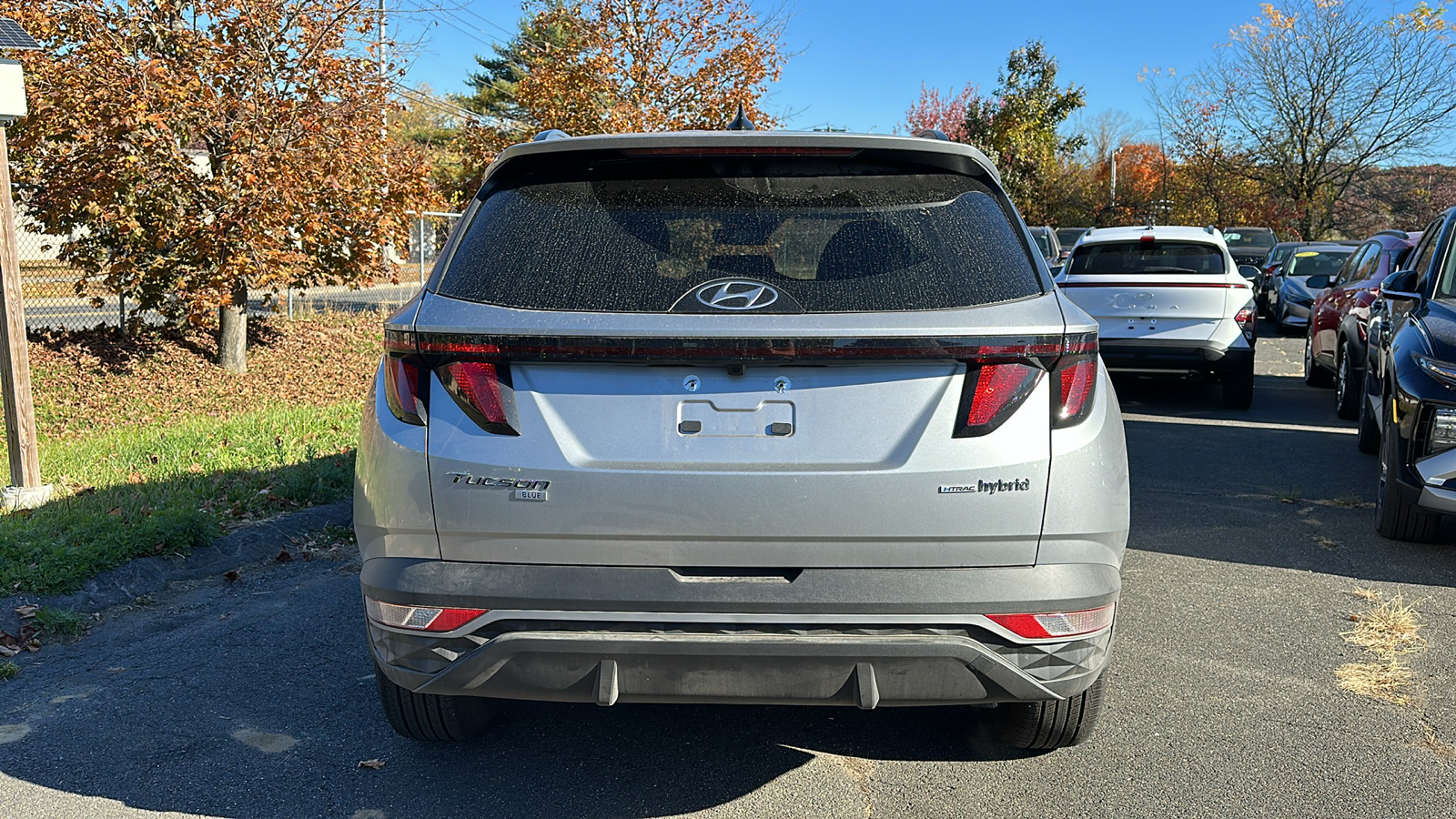 2024 Hyundai Tucson Hybrid Blue 4