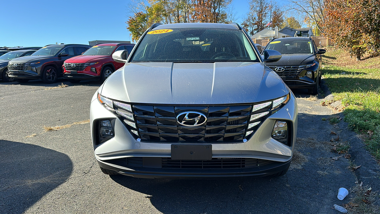 2024 Hyundai Tucson Hybrid Blue 8