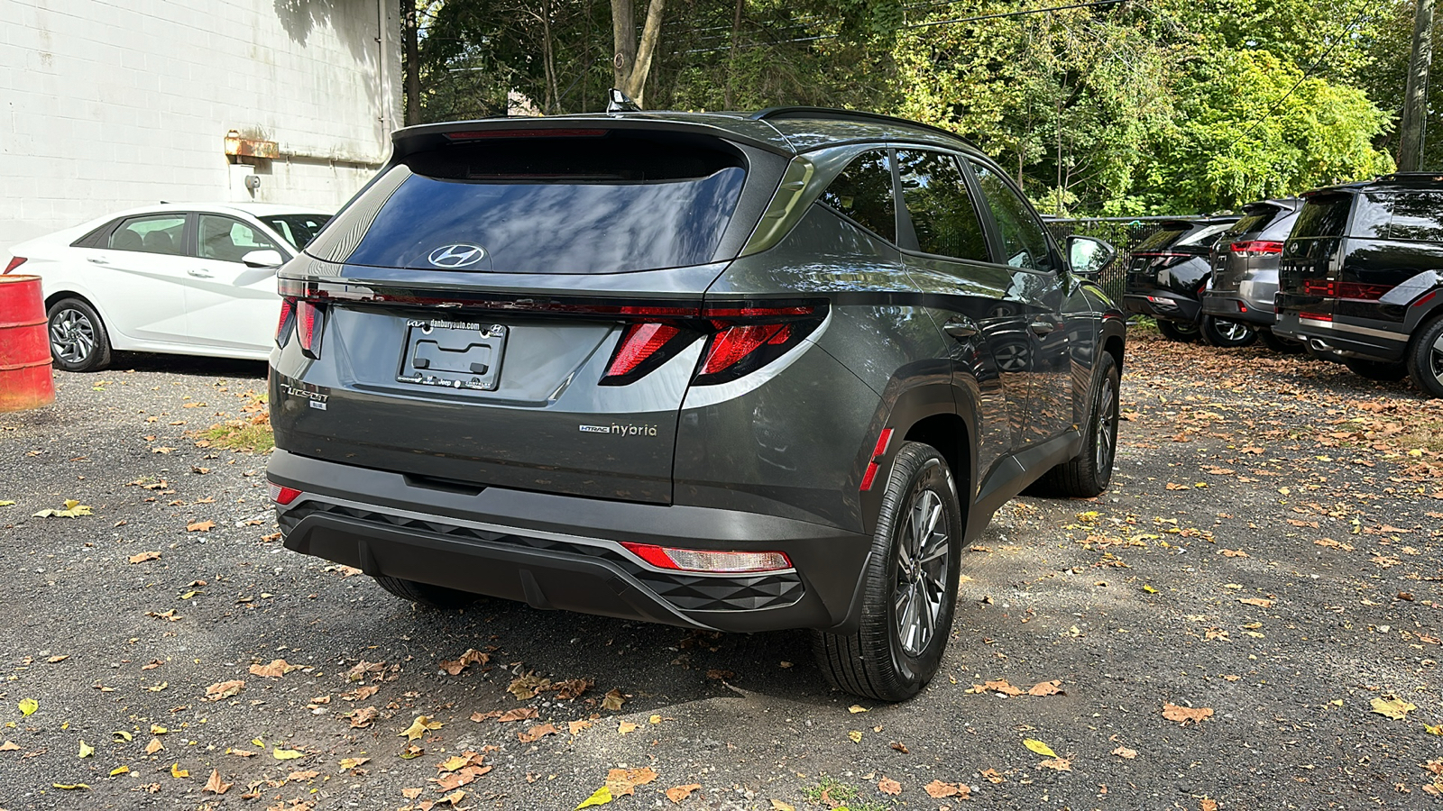 2024 Hyundai Tucson Hybrid Blue 3