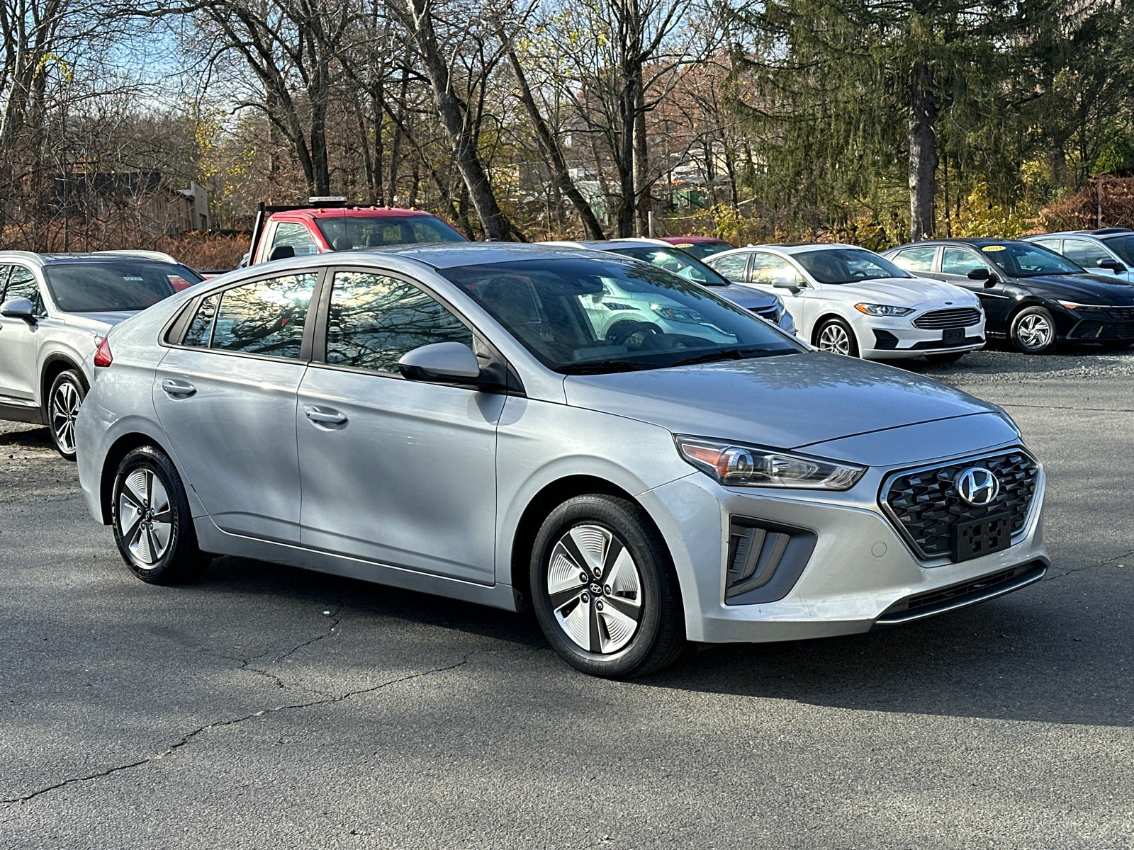 2022 Hyundai IONIQ Hybrid Blue 1